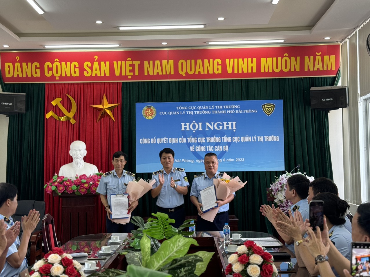 Công bố Quyết định của Tổng cục trưởng Tổng cục Quản lý thị trường về công tác cán bộ
